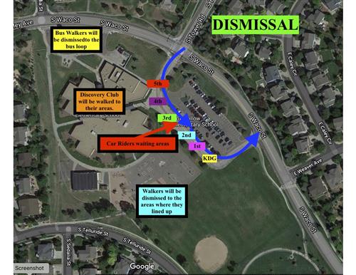 Dismissal Map 